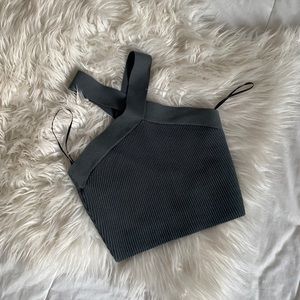 ARITZIA Babaton sculpt knit criss cross tank